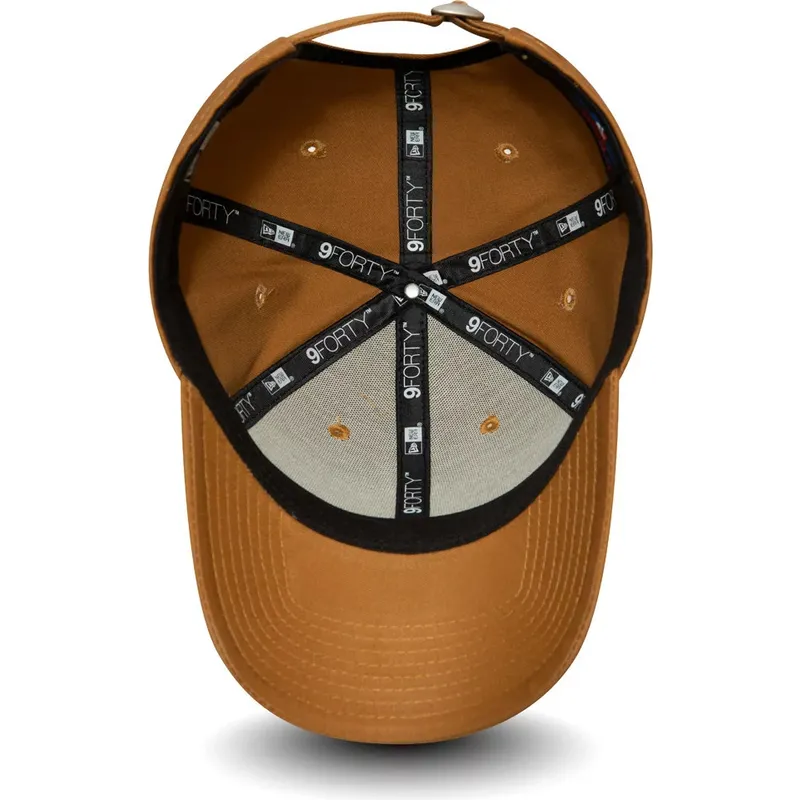 mutsid-kumer-pruun-reguleeritav-trigo-9forty-league-essential-new-york-yankees-mlb-new-era