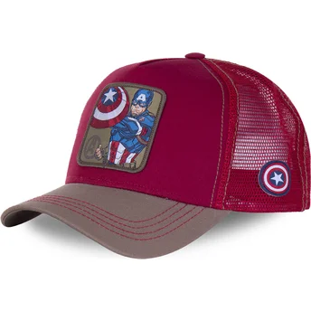 mutsid-kumer-punane-snapback-cpt3-captain-america-marvel-comics-capslab