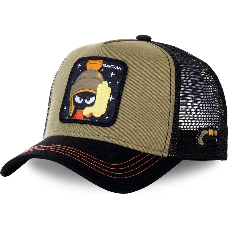 mutsid-kumer-pruun-snapback-mar2-marvin-marslane-looney-tunes-capslab