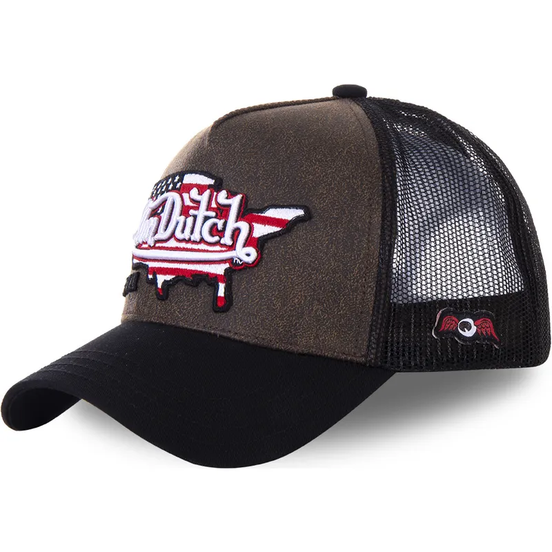 mutsid-kumer-pruun-snapback-pay2-von-dutch