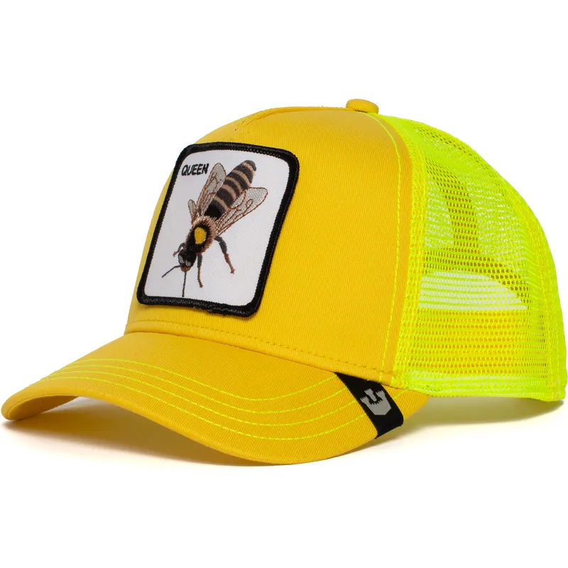 mutsid-kumer-kollane-snapback-queen-bee-the-farm-goorin-bros