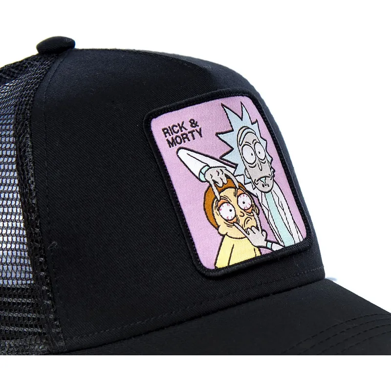 mutsid-kumer-must-snapback-loo1-rick-ja-morty-capslab