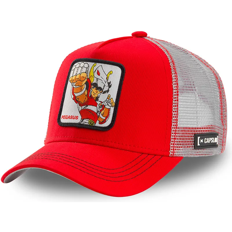 mutsid-kumer-punane-snapback-pegasuse-seiya-saint-seiya-knights-of-the-zodiac-capslab