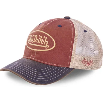 Cap kumer red snapback Von Dutch