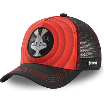 mutsid-kumer-punane-snapback-bullseye-color-rings-loo-bug1-bugs-bunny-looney-tunes-capslab