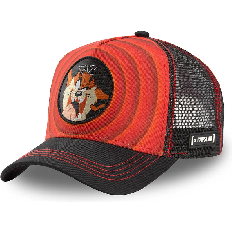 mutsid-kumer-punane-snapback-tasmaania-kurat-looney-tunes-capslab
