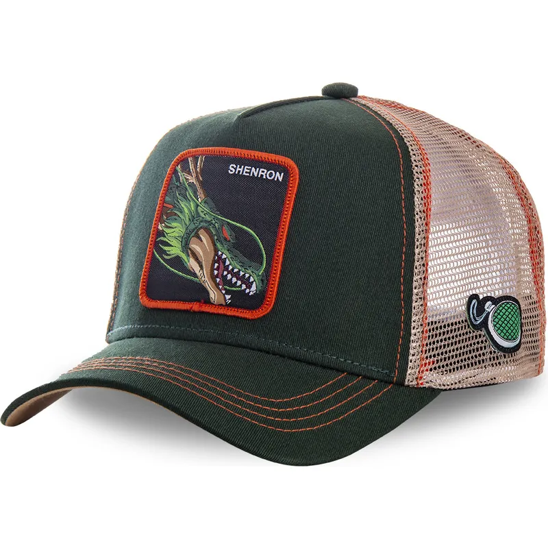 mutsid-kumer-roheline-snapback-lastele-kidshen-shenron-dragon-ball-capslab