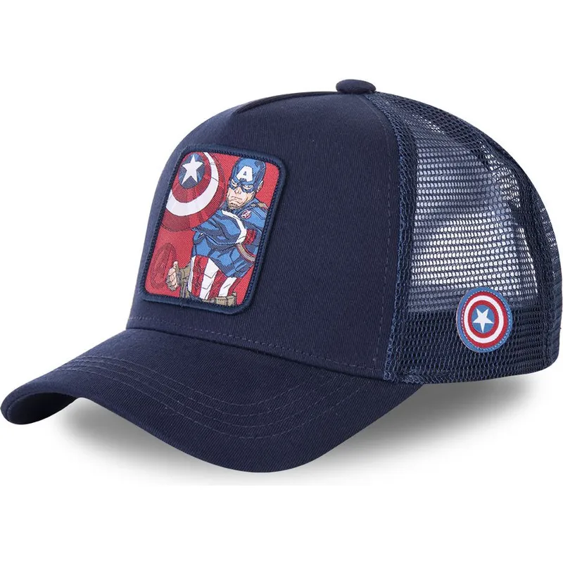 mutsid-kumer-meresinine-snapback-lastele-kidcpt1-captain-america-marvel-comics-capslab