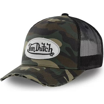 Von Dutch Youth KID_CAMO05 Camouflage Trucker Hat