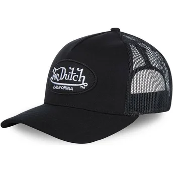 Mütsid kumer must snapback lastele KID_LOFB Von Dutch