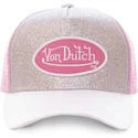 mutsid-kumer-hall-snapback-plateada-sil-von-dutch