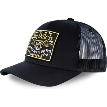 Mütsid kumer must snapback BLKB Von Dutch