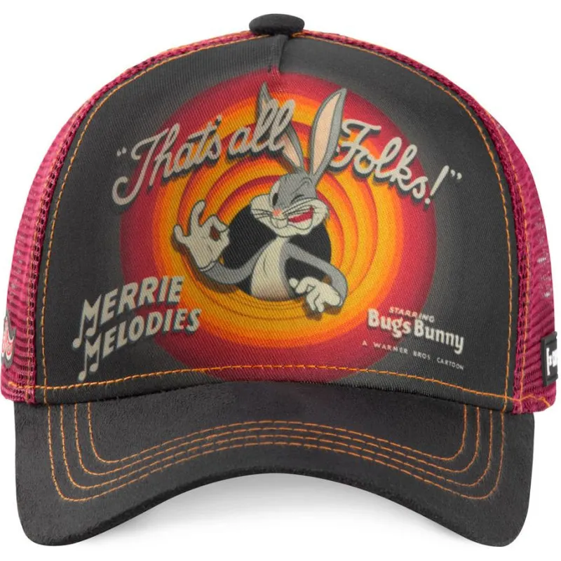 cap-kumer-gray-snapback-bugs-bunny-looney-tunes-capslab