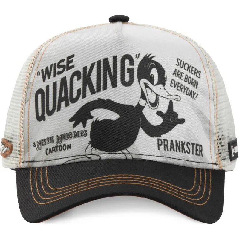 mutsid-kumer-valge-snapback-loo-duc1-daffy-duck-looney-tunes-capslab