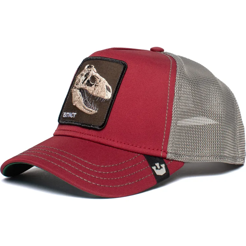mutsid-kumer-punane-snapback-extinct-the-farm-goorin-bros