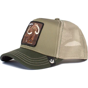 mutsid-kumer-roheline-snapback-wooly-mammoth-the-farm-goorin-bros