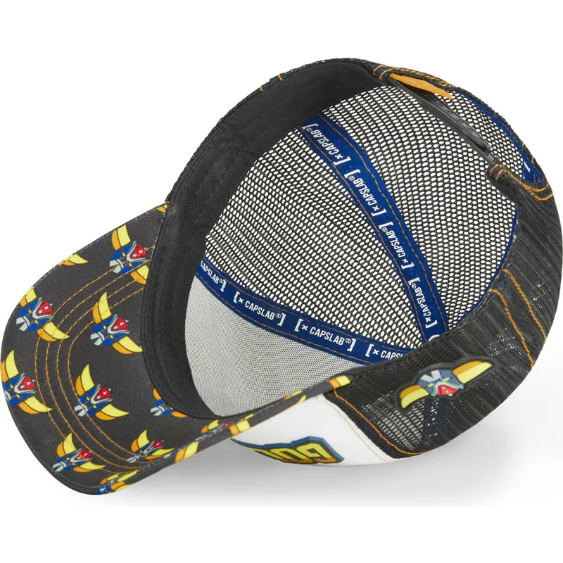 mutsid-kumer-valge-snapback-goldorak-msk1-ufo-grendizer-robot-grendizer-capslab