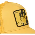 mutsid-kumer-kollane-snapback-loo-duf1-daffy-duck-looney-tunes-capslab