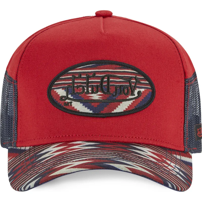 mutsid-kumer-punane-snapback-atru-inc-von-dutch