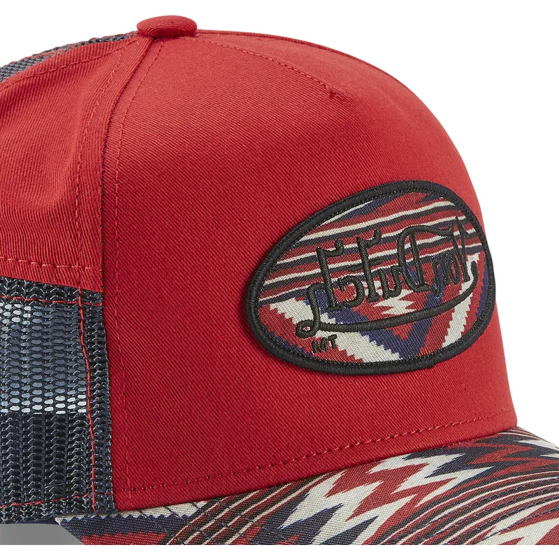 mutsid-kumer-punane-snapback-atru-inc-von-dutch