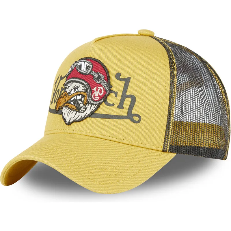 mutsid-kumer-kollane-snapback-bird-m-von-dutch
