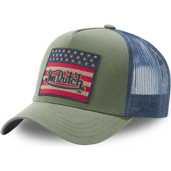 mutsid-kumer-roheline-snapback-flag-k-von-dutch