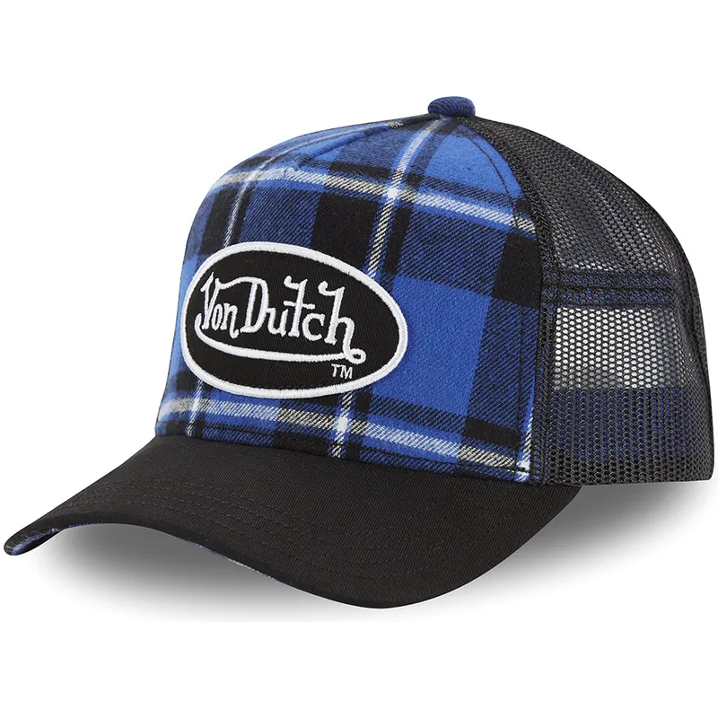 mutsid-kumer-sinine-snapback-a-cuadros-car-a3-von-dutch