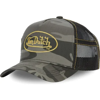 Mütsid kumer kamuflaaž snapback CAM GOL Von Dutch
