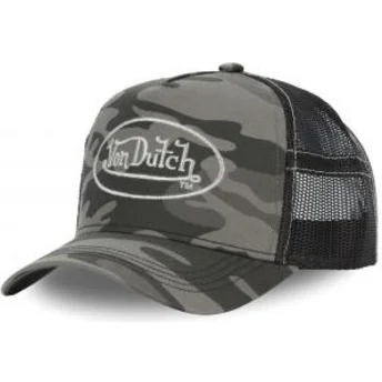Mütsid kumer kamuflaaž snapback CAM SIL Von Dutch