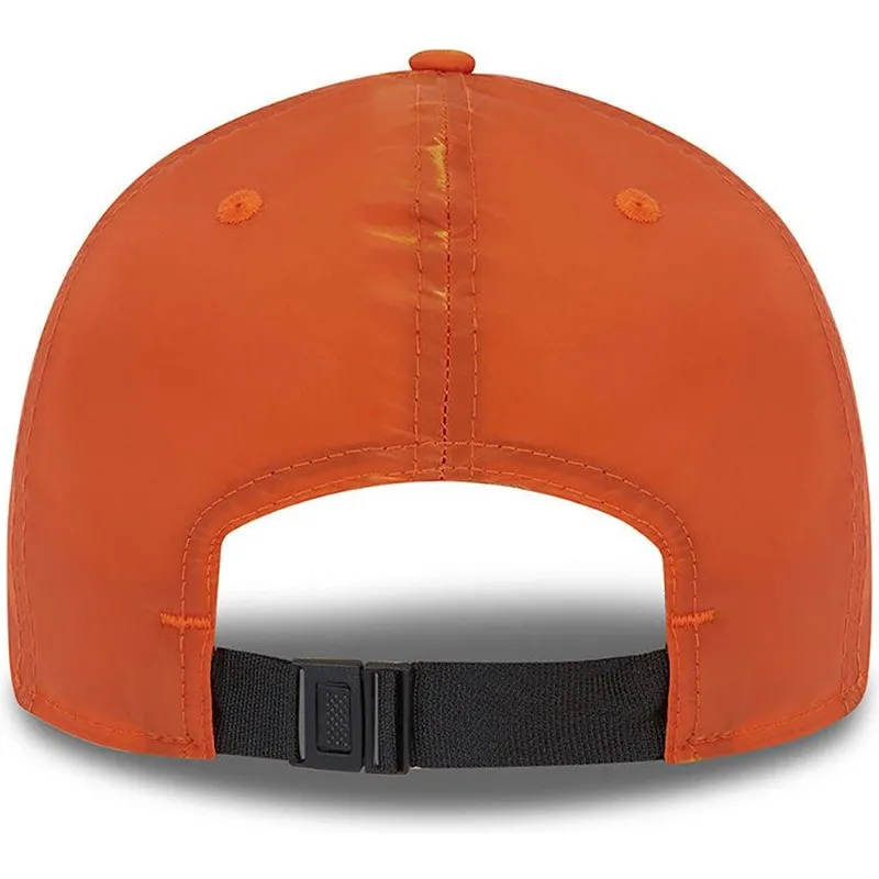 new-era-curved-brim-9forty-hypertone-new-york-yankees-mlb-orange-adjustable-cap
