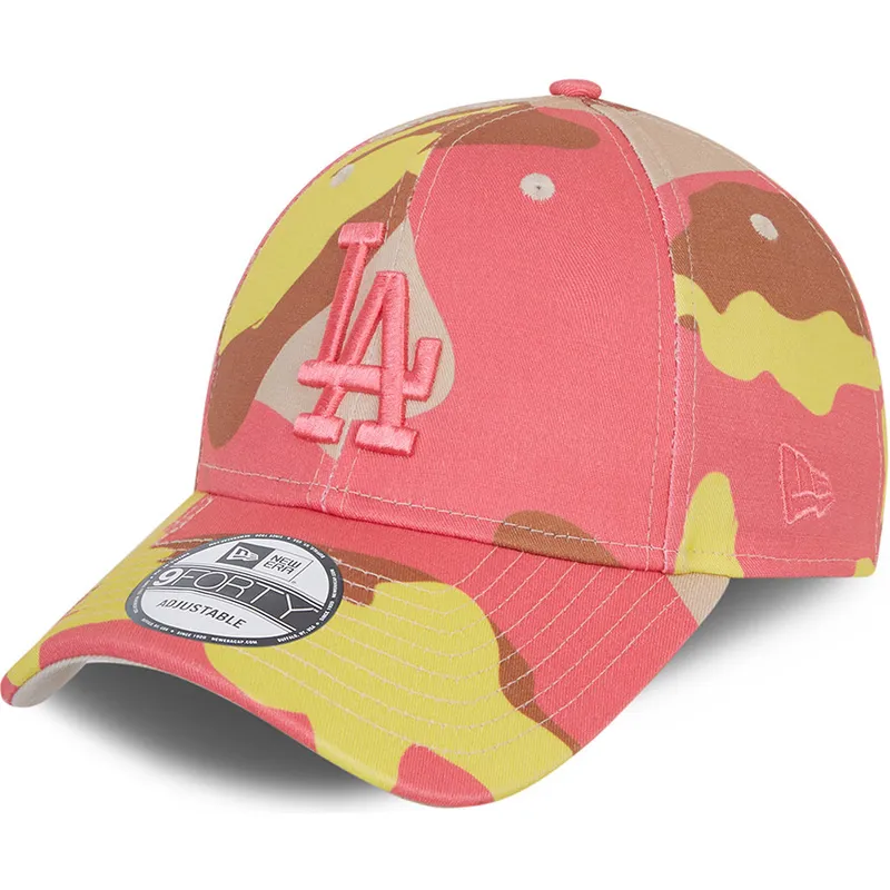 mutsid-kumer-kamuflaaz-reguleeritav-rosa-rosa-9forty-los-angeles-dodgers-mlb-new-era