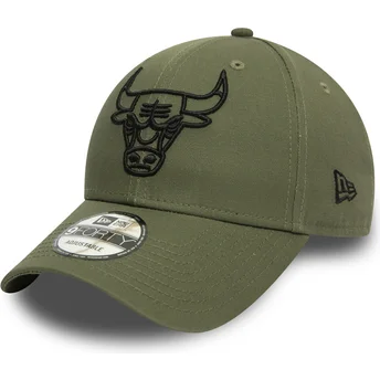 mutsid-kumer-roheline-reguleeritav-9forty-league-essential-chicago-bulls-nba-new-era