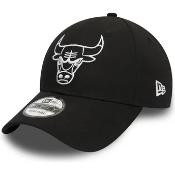 Cap kumer black adjustable strap 9FORTY League Essential Chicago Bulls NBA New Era
