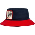 goorin-bros-rooster-cock-americana-the-farm-navy-blue-and-red-bucket-hat