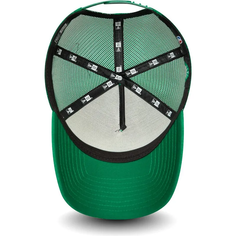 mutsid-kumer-roheline-snapback-shadow-tech-a-frame-boston-celtics-nba-new-era