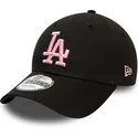 mutsid-kumer-must-reguleeritav-rosa-9forty-league-essential-los-angeles-dodgers-mlb-new-era