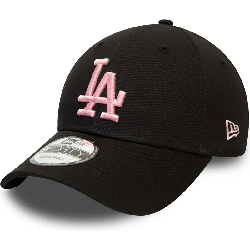 mutsid-kumer-must-reguleeritav-rosa-9forty-league-essential-los-angeles-dodgers-mlb-new-era