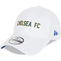 mutsid-kumer-valge-reguleeritav-9forty-cotton-wordmark-chelsea-football-club-premier-league-new-era