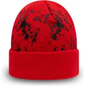 mutsid-punane-lastele-cuff-knit-paint-splat-new-era