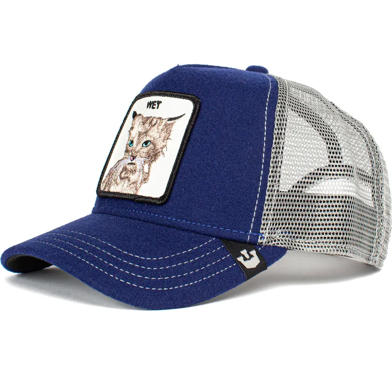 mutsid-kumer-sinine-snapback-wet-clean-cat-the-farm-goorin-bros