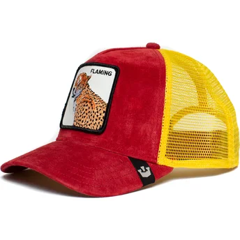 mutsid-kumer-punane-snapback-flaming-hot-cheetah-the-farm-goorin-bros