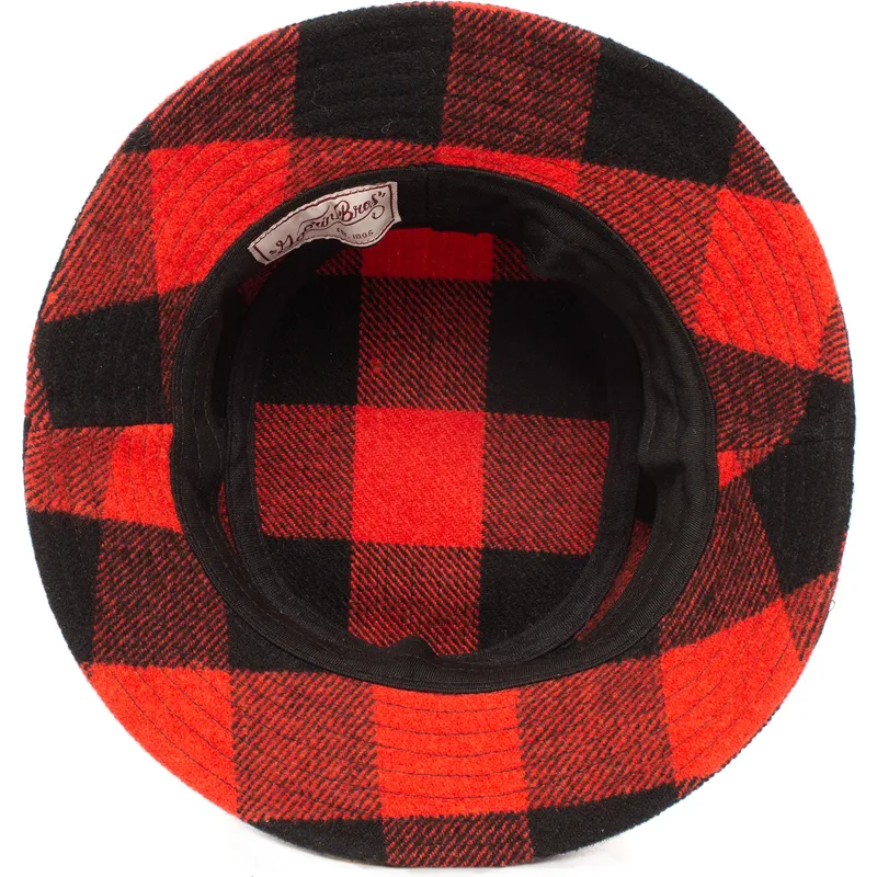 bucket-kumer-red-snapback-bucket-rojo-y-negro-bufalo-buffalo-i-m-a-little-hoarse-the-farm-the-farm-de-goorin-bros