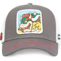 capslab-bowser-bow-super-mario-bros-grey-trucker-hat