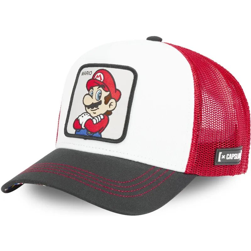 cap-kumer-white-snapback-mario-super-mario-bros-capslab
