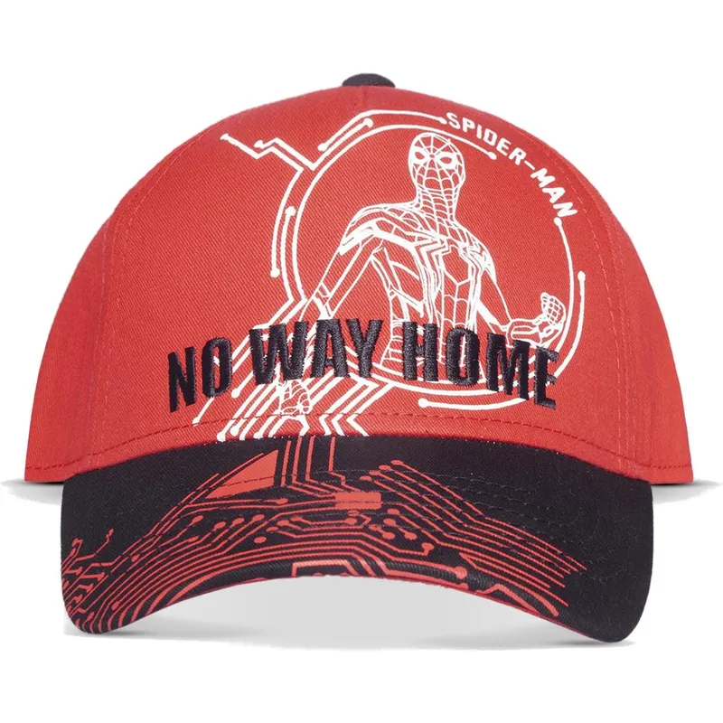mutsid-kumer-punane-snapback-no-way-home-difuzed