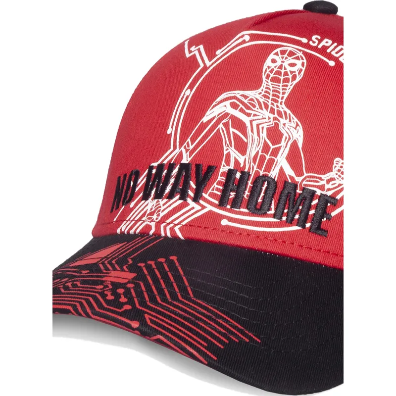 mutsid-kumer-punane-snapback-no-way-home-difuzed