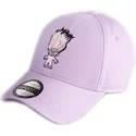 difuzed-curved-brim-rainbow-troll-trolls-pink-adjustable-cap