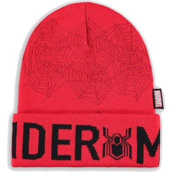 Difuzed Spider-Man Marvel Comics Red Beanie