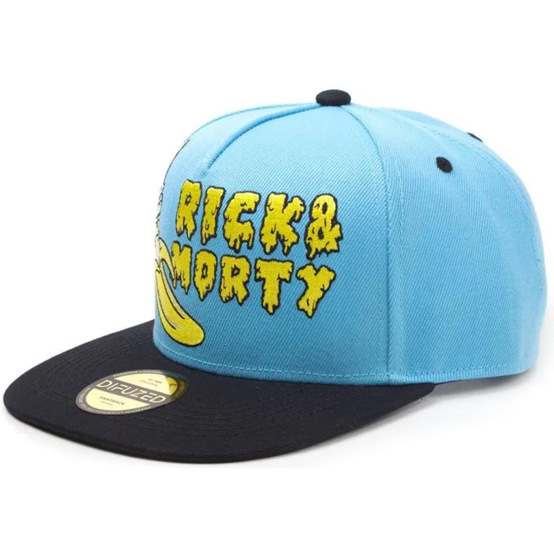 mutsid-lame-sinine-snapback-banana-difuzed