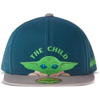 mutsid-lame-sinine-snapback-lastele-baby-yoda-the-child-the-mandalorian-difuzed